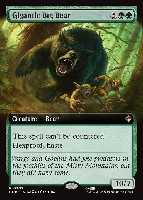 Gigantic Big Bear - The Hobbit - 307