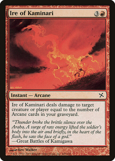 Ire of Kaminari - Betrayers of Kamigawa - 109
