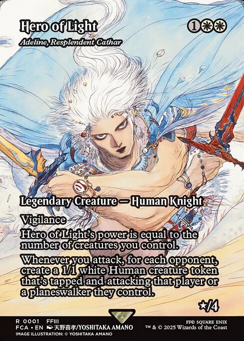 Adeline, Resplendent Cathar - Final Fantasy: Through the Ages - 1