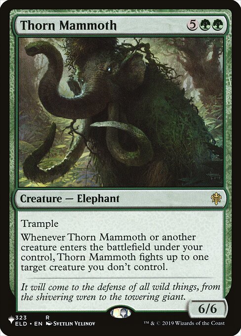 Thorn Mammoth - The List - ELD-323