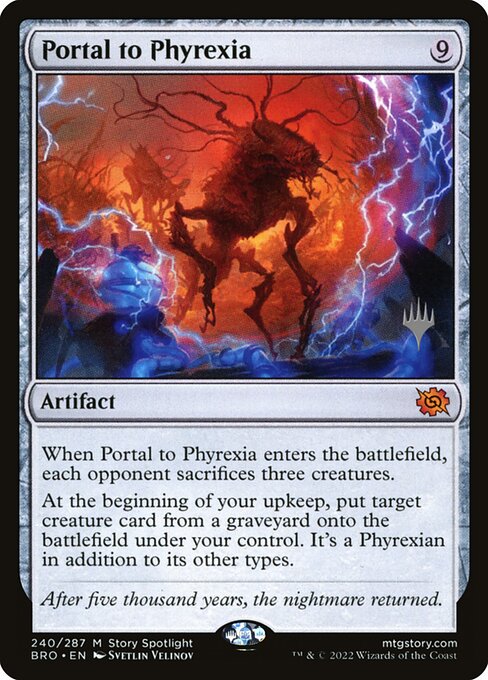 Portal to Phyrexia - The Brothers' War Promos - 240p