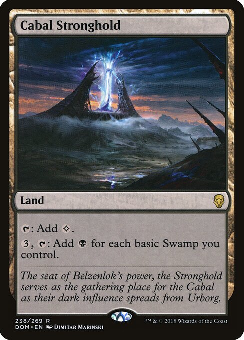 Cabal Stronghold - Dominaria - 238