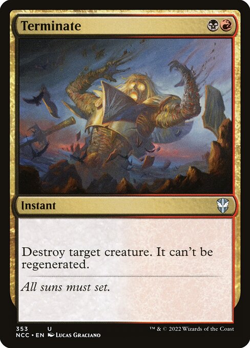 Terminate - New Capenna Commander - 353