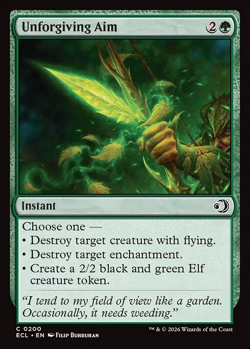 Unforgiving Aim - Lorwyn Eclipsed - 200