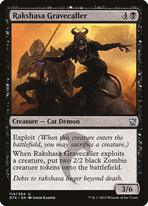 Rakshasa Gravecaller - Dragons of Tarkir - 114