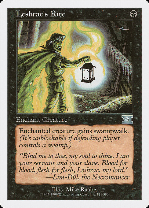 Leshrac's Rite - Classic Sixth Edition - 141