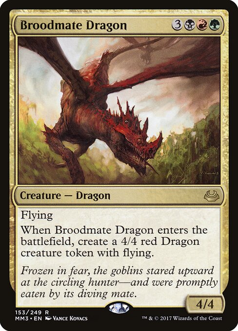 Broodmate Dragon - Modern Masters 2017 - 153