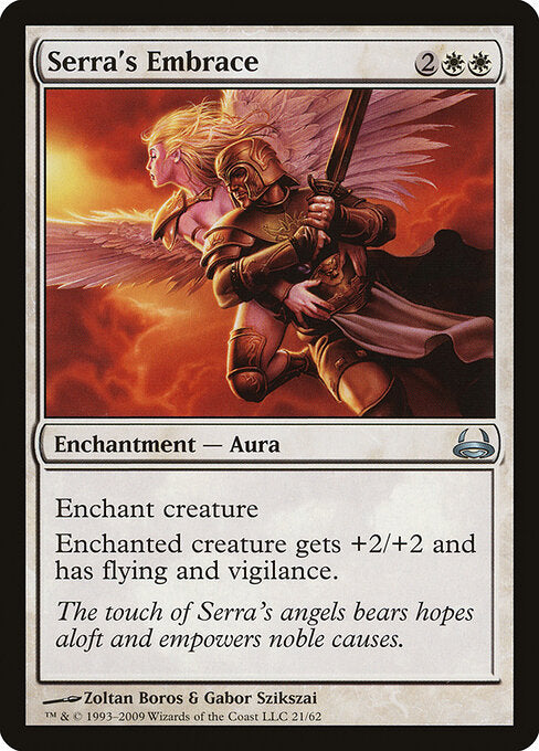 Serra's Embrace - Duel Decks: Divine vs. Demonic - 21