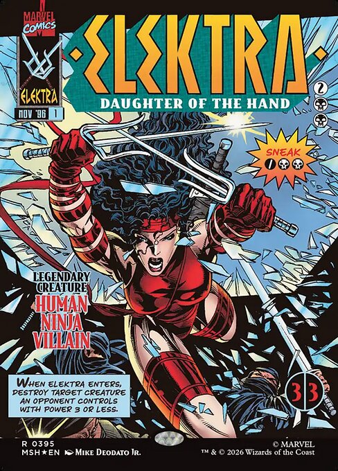 Elektra, Daughter of the Hand - Marvel Super Heroes - 395