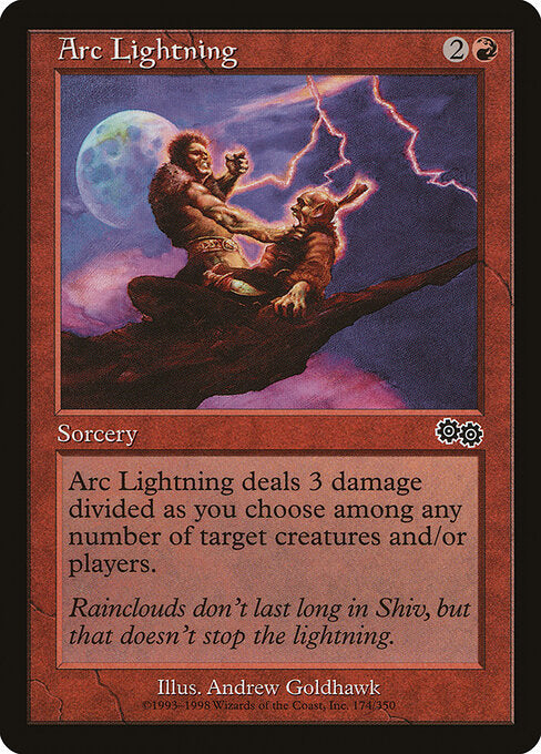 Arc Lightning - Urza's Saga - 174