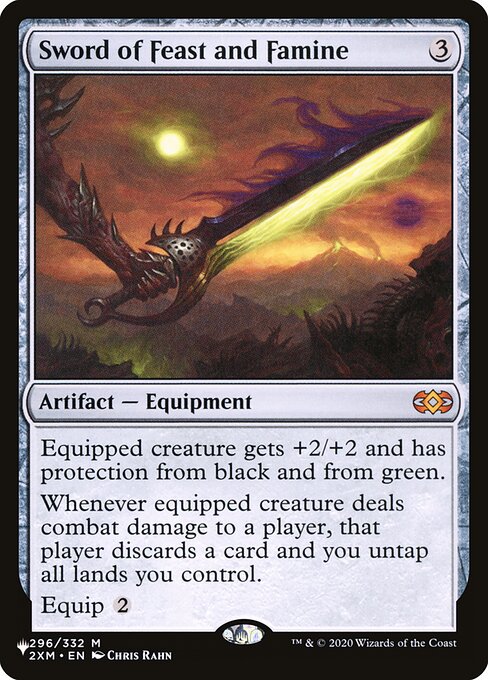 Sword of Feast and Famine - The List - 2XM-296