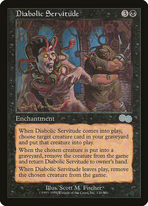 Diabolic Servitude - Urza's Saga - 130