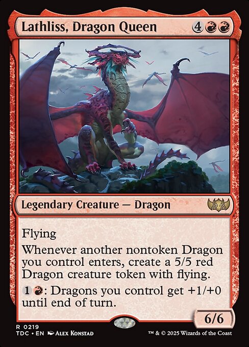 Lathliss, Dragon Queen - Tarkir: Dragonstorm Commander - 219