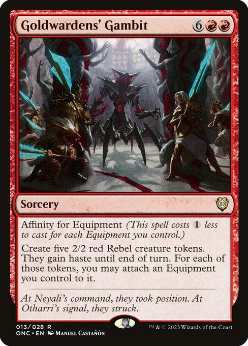 Goldwardens' Gambit - Phyrexia: All Will Be One Commander - 13