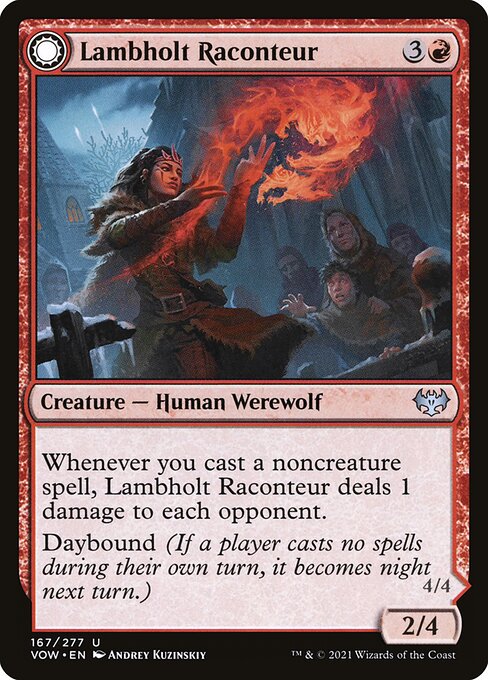 Lambholt Raconteur // Lambholt Ravager - Innistrad: Crimson Vow - 167