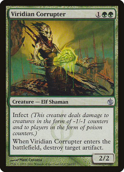 Viridian Corrupter - Mirrodin Besieged - 94