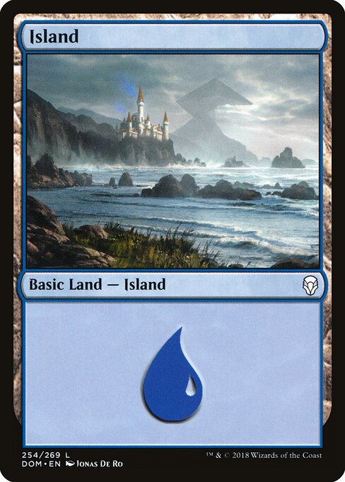 Island - Dominaria - 254