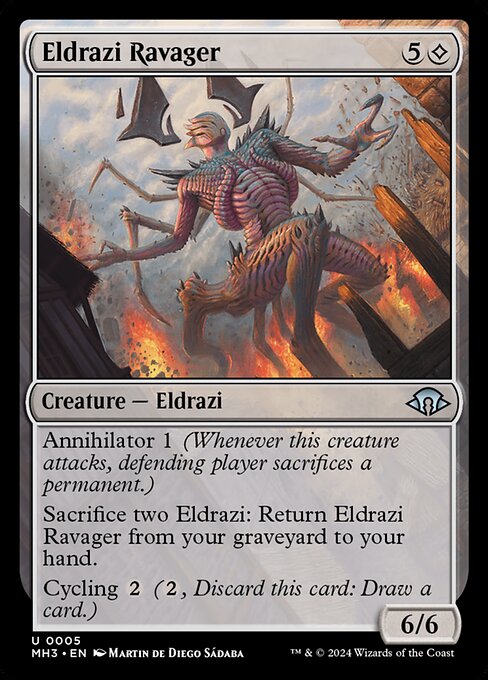 Eldrazi Ravager - Modern Horizons 3 - 5