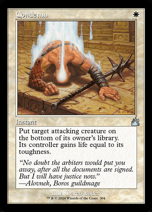 Condemn - Ravnica Remastered - 304