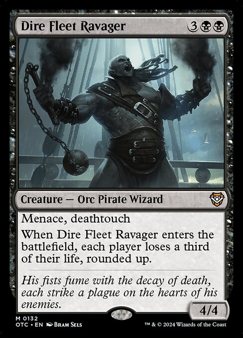 Dire Fleet Ravager - Outlaws of Thunder Junction Commander - 132