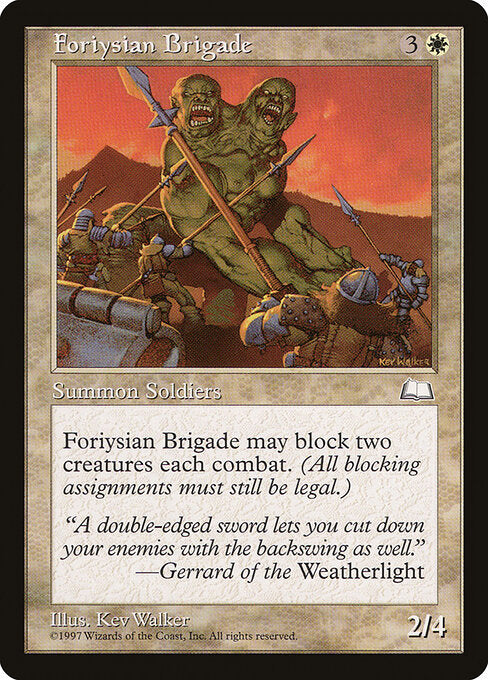 Foriysian Brigade - Weatherlight - 14