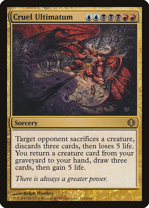 Cruel Ultimatum - Shards of Alara - 164