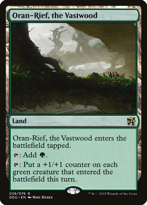 Oran-Rief, the Vastwood - Duel Decks: Elves vs. Inventors - 28