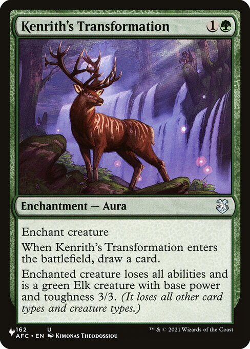 Kenrith's Transformation - The List - AFC-162