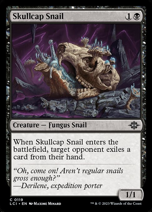 Skullcap Snail - The Lost Caverns of Ixalan - 119