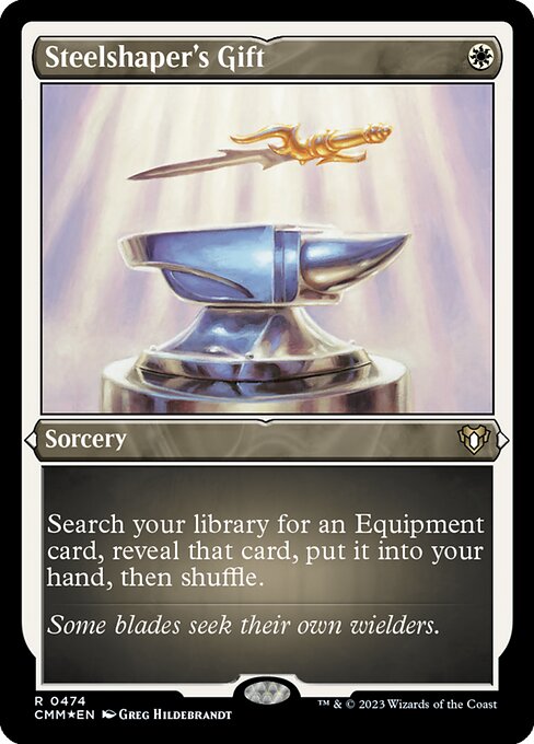 Steelshaper's Gift - Commander Masters - 474