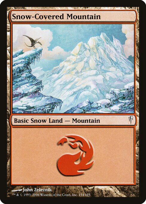 Snow-Covered Mountain - Coldsnap - 154