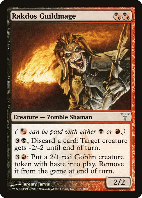 Rakdos Guildmage - Dissension - 145