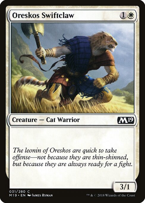 Oreskos Swiftclaw - Core Set 2019 - 31