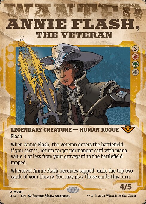Annie Flash, the Veteran - Outlaws of Thunder Junction - 291