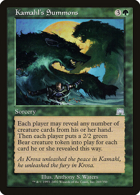Kamahl's Summons - Onslaught - 269