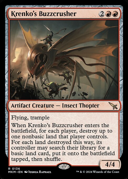 Krenko's Buzzcrusher - Murders at Karlov Manor - 136