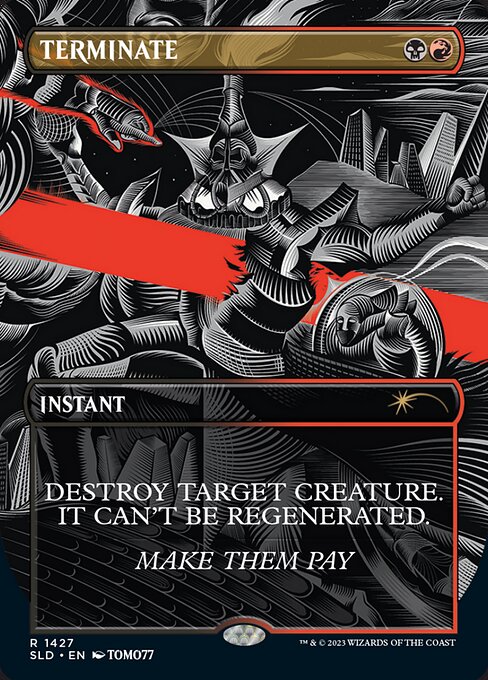 Terminate - Secret Lair Drop - 1427