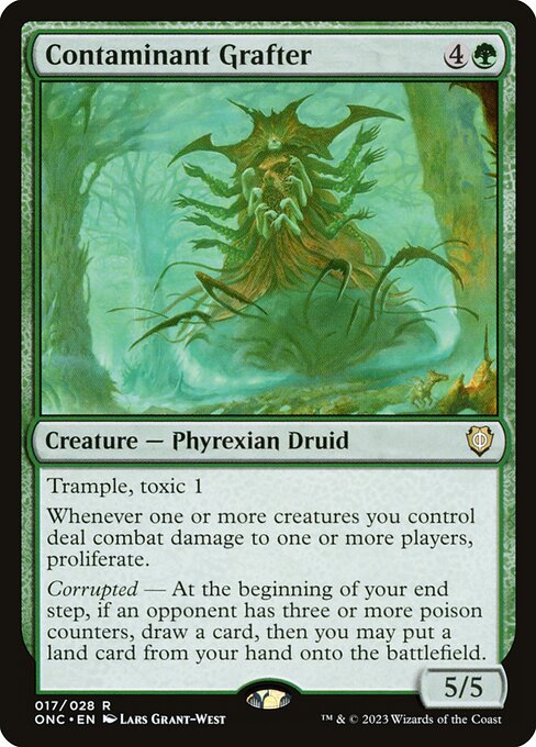 Contaminant Grafter - Phyrexia: All Will Be One Commander - 17