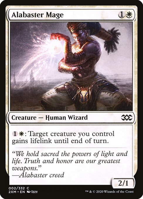 Alabaster Mage - Double Masters - 2