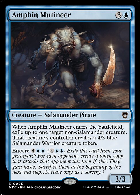 Amphin Mutineer - Murders at Karlov Manor Commander - 95