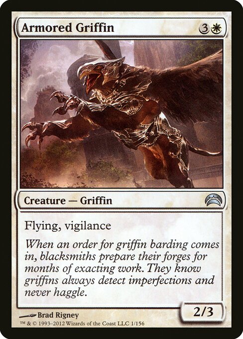 Armored Griffin - Planechase 2012 - 1