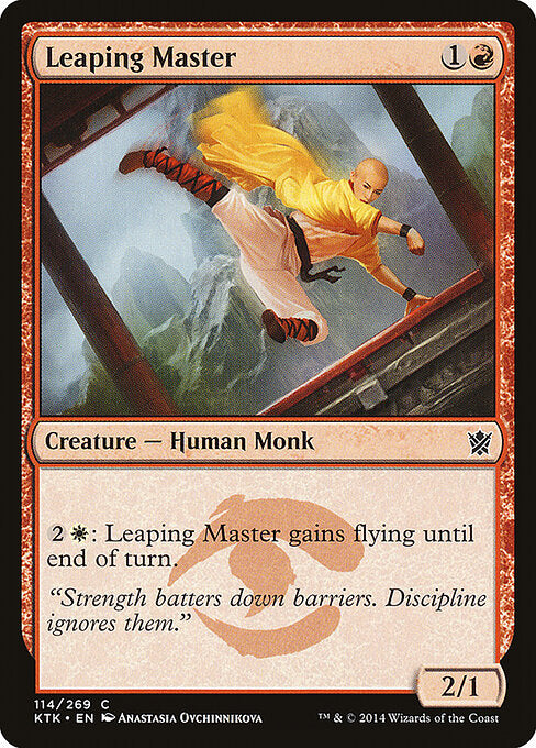 Leaping Master - Khans of Tarkir - 114