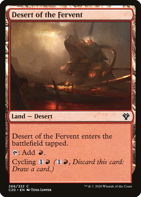 Desert of the Fervent - Commander 2020 - 266