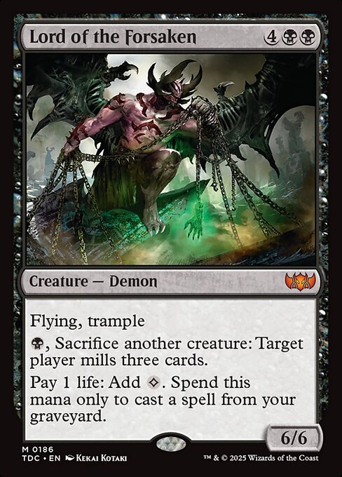 Lord of the Forsaken - Tarkir: Dragonstorm Commander - 186