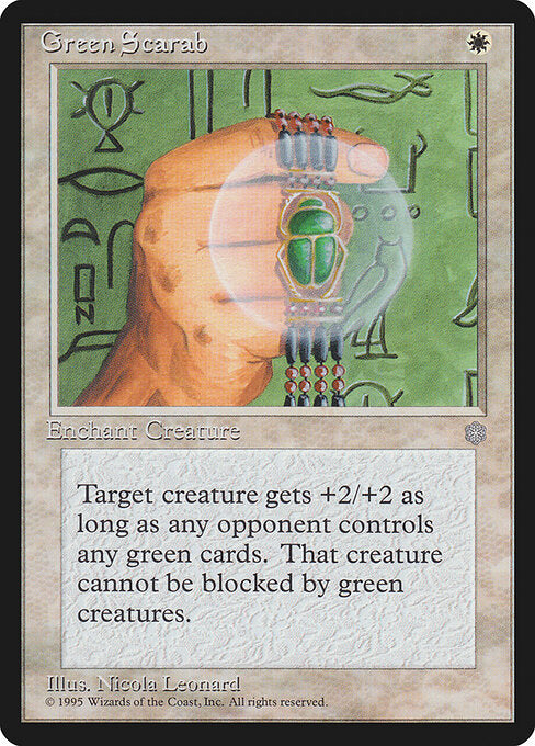 Green Scarab - Ice Age - 28