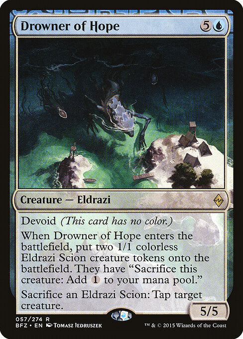 Drowner of Hope - Battle for Zendikar - 57