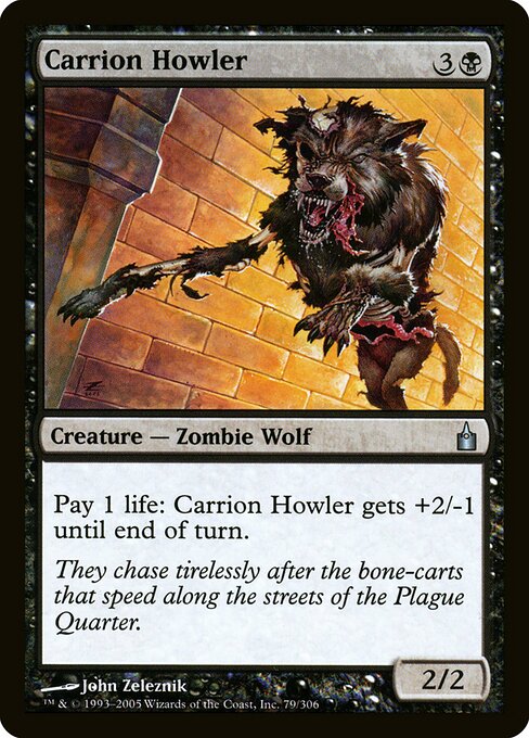 Carrion Howler - Ravnica: City of Guilds - 79