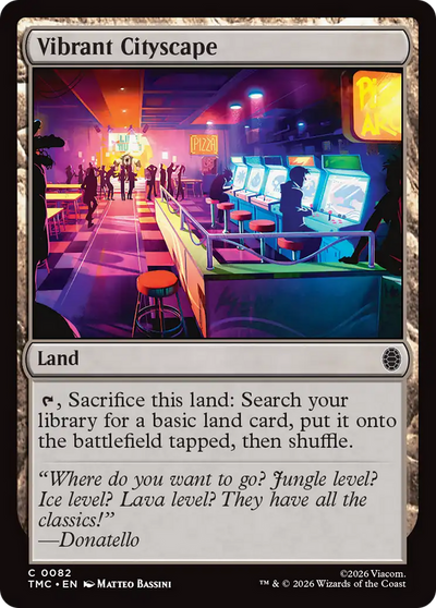 Vibrant Cityscape [Teenage Mutant Ninja Turtles Commander]
