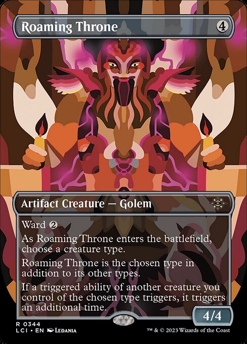 Roaming Throne - The Lost Caverns of Ixalan - 344