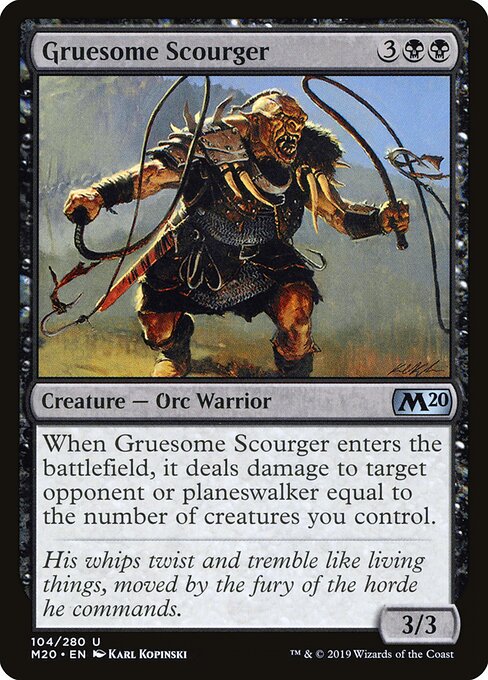 Gruesome Scourger - Core Set 2020 - 104
